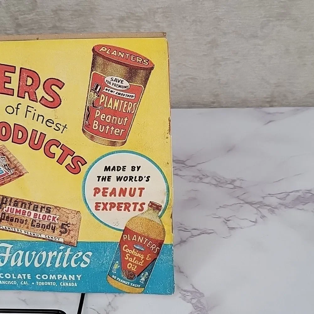Planters Peanuts Advertising Sales Promo Ad Vintage